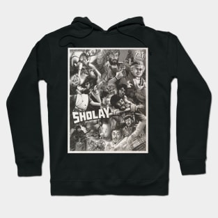 Sholay sketch Hoodie